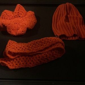 Orange cute winter bundle